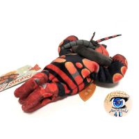 Officiële Pokemon center knuffel, Kuttari Buzzwole slapend 16cm lang 